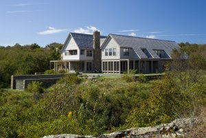 rhode island rock ledge traditional house